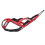 (Red, L) Running Dog Leash Chest Strap Large Dog Vest Leash 4