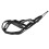 (Black, L) Running Dog Leash Chest Strap Large Dog Vest Leash 1