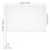 4Pcs White Blank Handheld Flags Polyester Referee DIY Signal Flags 2