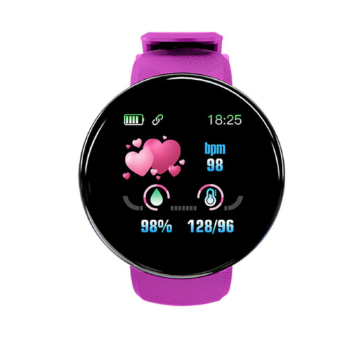 1,3 Zoll Bildschirm Touch Smart Watch IP65 Schrittzähler D18