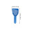 3pcs Blue Deicing Snow Broom Set Car and Kitchen Ice Tools 2