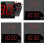 (B) Multifunctional Radio Projection Clock Clock 3