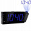 (A) Multifunctional Radio Projection Clock Clock 5