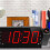 (B) Multifunctional Radio Projection Clock Clock 5