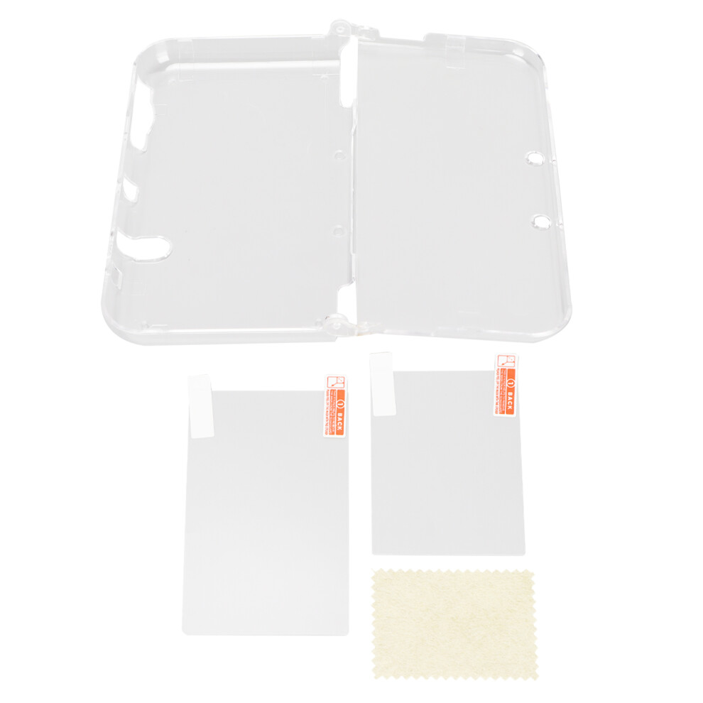 Game Console Case Impact Resistant Scratch Proof Transparent Protective Hard Shell for 3DSLL-image-OPC-PJFG26T-NEW