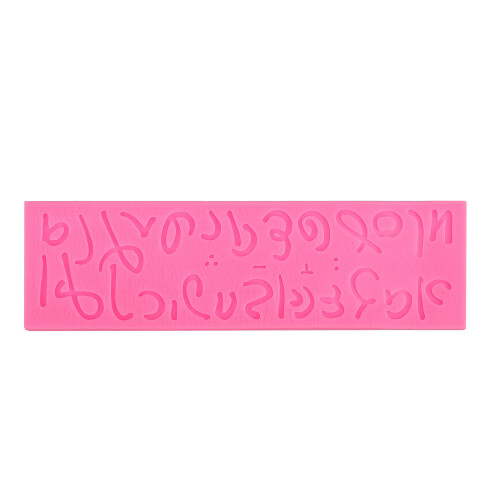 1pc Cake Decorating Alphabet Stencils DIY Embossed Craft Mould
