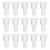 50 PCS Earring Protective Cover Clear Stud Back Pads Safety Backs 1