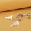 50 PCS Earring Protective Cover Clear Stud Back Pads Safety Backs 7