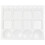 Paint Pallets Plastic Color Palette White 1pack 1