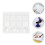 Paint Pallets Plastic Color Palette White 1pack 4