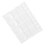 Paint Pallets Plastic Color Palette White 1pack 5