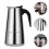 Cafetière À Induction Mocha En Acier Inoxydable Argent 4