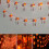 Red Chinese Lantern String Lights LED Light Beads Waterproof New Year Lantern with PVC Shell for Courtyards 5