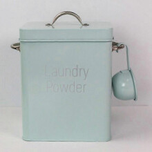 (green) Powder Laundry Powder Boxes Storage Cereal Dispenser Storage Box Kitchen Food Grain Rice Container Washing Powder Bucket