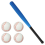 Kids Baseball Bat and Ball Set Plastic Game Sport 2