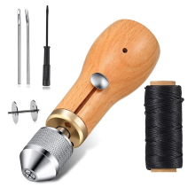 Leather Sewing Awl Kit Craft Tools Hand Machine Lo