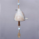 Bird Song Bell Garden Decoration,Hanging Rustic Wi 4