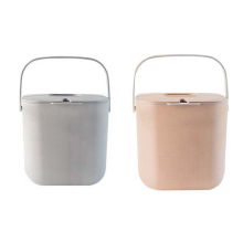 2Pcs Compost Bin for Everyday Organic Waste with L