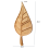 Party Supplies Leaf Shape Charcuterie Board Platte 4
