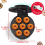 Electric Donut Maker Automatic Heating Egg Cake Br 8