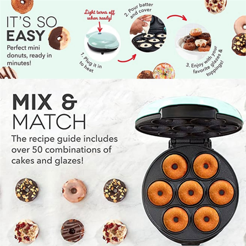 Electric Donut Maker Automatic Heating Egg Cake Br 2
