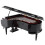 Miniature Grand Piano Model Kit Musical Instrument 10