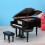 Miniature Grand Piano Model Kit Musical Instrument 4