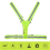 Reflective Vest,Adjustable,High Visibility Vest,Sa 6