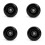 4Pcs Roller Skate Wheels with Bearings for Double 2
