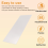 10 Inch Stainless Steel Cake Scraper Large Edge St 5