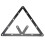 6PCS Holder Sheet Billiards Triangle Cue Accessori 7