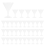Plastic Glasses, Clear Wine Glasses Reusable Party 4