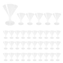 Plastic Glasses, Clear Wine Glasses Reusable Party