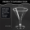 Plastic Glasses, Clear Wine Glasses Reusable Party 8
