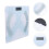Glass Body Weight Scale White Digital Electronic Scale for Home 4