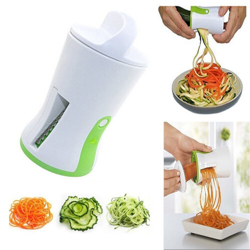 1 pc Spiral Funnel Vegetable Grater ABS Stainless