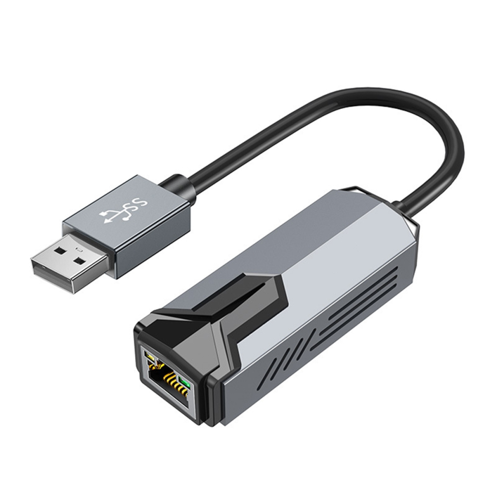 Usb To 5Gbps Ethernet Adapter Gigabit Rj45 Network 4851167086682