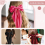 6PCS Double Layers Bowknot Streamer Hairpin Woman 8