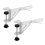 2pcs White Foldable Desk Extender Clamp Computer K 1