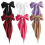 6PCS Double Layers Bowknot Streamer Hairpin Woman 1