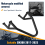 Black Passenger Sissy Bar Rear Backrest Handrail 6