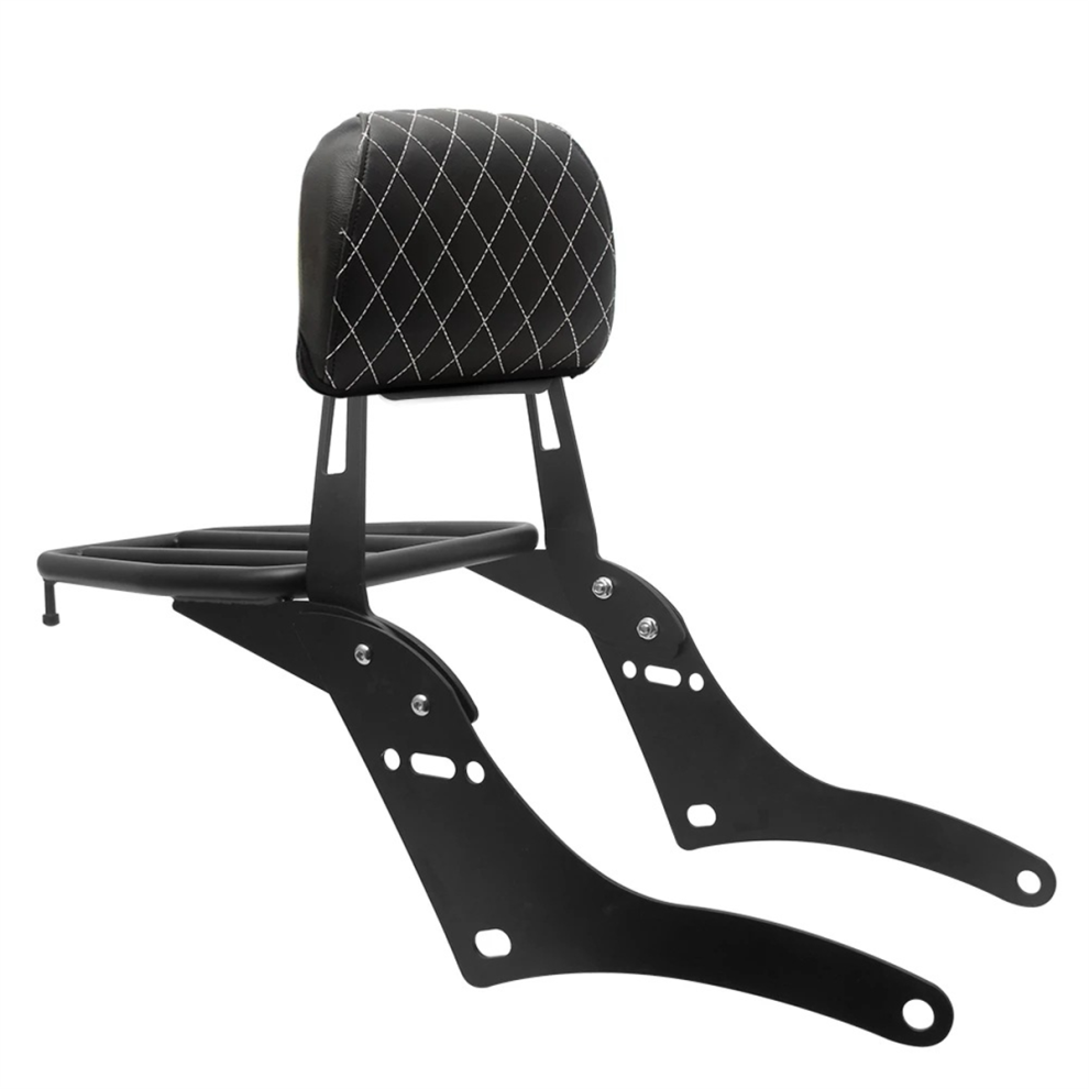 Rear Passenger Sissy Bar Backrest With Luggage Ra Light 4851167089317