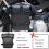 Motorbike Rear Rack Trunk Storage Bag Waterproof B 4