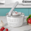Salad Spinner Manual Lettuce for Vegetable Preppin 5