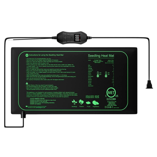 50W Seedling Heat Mat with Thermostat Temperature 1