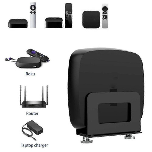 Adjustable Small Device Wall Mount Holder for 3/4/4k,router,modem,tv Box And Other Media Players 2