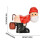 Christmas Automatic Bubble Machine with Lights Music Funny Santa Claus Bubble Toys 60ml Bubble Solution 3