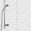 12-Sheet Peel and Stick Backsplash Tile, Faux Whit 4