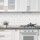 12-Sheet Peel and Stick Backsplash Tile, Faux Whit 3