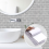 12-Sheet Peel and Stick Backsplash Tile, Faux Whit 6
